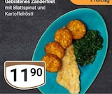 Gebratenes Zanderfilet im aktuellen GLOBUS Prospekt