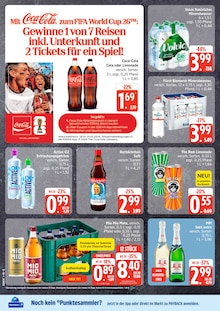 Coca Cola im EDEKA Prospekt "Top Angebote" mit 26 Seiten (Seevetal)