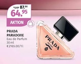 Paradoxe Eau de Parfum von Prada im aktuellen Müller Prospekt für 64,95 €