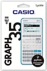 Calculatrice Graphique Graph35+E II - CASIO - Super U à Saint-Maur-des-Fossés Calculatrice Graphique Graph35+E II - CASIO en promo chez Super U Saint-Maur-des-Fossés à 47,90 €
