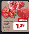 Rinderrouladen im Angebot bei Markant Nordwest in Herford Rinderrouladen Angebote bei Markant Nordwest Herford für 1,39 €