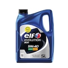 Huile moteur ELF Evolution 900 Essence/Diesel 5W40 5L à Feu Vert dans L'Haÿ-les-Roses Huile moteur ELF Evolution 900 Essence/Diesel 5W40 5L à Feu Vert dans L'Haÿ-les-Roses