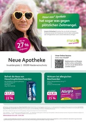 Aktueller mea - meine apotheke Apotheke Prospekt in Oelsnitz und Umgebung, "Unsere April-Angebote" mit 4 Seiten, 01.04.2024 - 30.04.2024