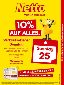 Aktueller Netto Marken-Discount Prospekt (Wolnzach) Netto Marken-Discount Prospekt "10% auf ALLES." mit Seiten (Wolnzach)
