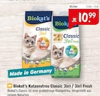 Aktuelles Katzenstreu Classic 3in1 / 3in1 Fresh Angebot bei Raiffeisenmarkt in Dortmund ab 10,99 €