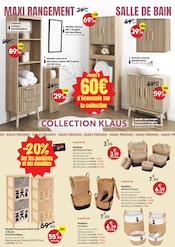 Promos Armoire dans le catalogue "MEUBLEZ-VOUS DE BONNES AFFAIRES" de Maxi Bazar Armoire en promo dans le catalogue Maxi Bazar à la page 16