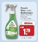 Glasreiniger im Angebot bei combi in Bielefeld Glasreiniger Angebote von Frosch bei combi Bielefeld für 1,79 €