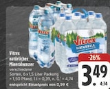 natürliches Mineralwasser im Angebot bei EDEKA in Freiberg natürliches Mineralwasser Angebote von Vitrex bei EDEKA Freiberg für 3,49 €