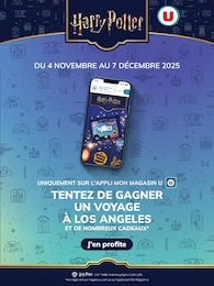 Prospectus Supermarchés Hyper U en cours, TENTEZ DE GAGNER UN VOYAGE À LOS ANGELES, 1 page, 04/11/2025 - 07/12/2025 Catalogue Supermarchés Hyper U en cours à Périgueux et alentours, TENTEZ DE GAGNER UN VOYAGE À LOS ANGELES, 1 page, 04/11/2025 - 07/12/2025