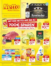 Netto Marken-Discount Prospekt für Dresden: "Aktuelle Angebote", 54 Seiten, 11.11.2024 - 16.11.2024