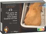 Foie gras cru de canard du Sud-Ouest lobes de foie éveinés - PICARD dans le catalogue Picard