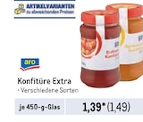 Konfitüre Extra von aro im aktuellen Metro Prospekt für 1,49 €