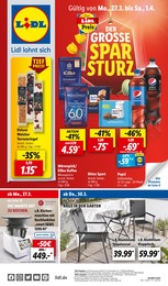 Lidl Prospekt "LIDL LOHNT SICH" für Meinerzhagen, 61 Seiten, 27.03.2023 - 01.04.2023 Lidl Prospekt "LIDL LOHNT SICH" für Meinerzhagen, 61 Seiten, 27.03.2023 - 01.04.2023