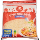 Emmental râpé "Maxi Format" - CARREFOUR CLASSIC' - Carrefour Emmental râpé "Maxi Format" - CARREFOUR CLASSIC' à 3,99 € dans le catalogue Carrefour