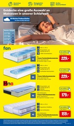 7 Zonen Kaltschaummatratze im Lidl Prospekt 7 Zonen Kaltschaummatratze im Lidl Prospekt "LIDL LOHNT SICH" auf Seite 49