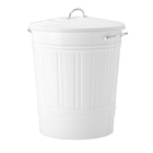 Tonne mit Deckel weiß 40 l Angebote von KNODD bei IKEA Frechen für 19,99 €