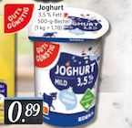 Joghurt Angebote von Gut & Günstig bei EDEKA Wuppertal für 0,89 €