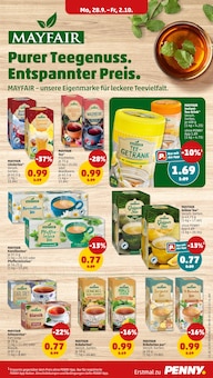 Grüner Tee Angebot im Penny Prospekt, gültig von 28.09.2026 bis 03.10.2026 Grüner Tee Angebot im aktuellen Penny Prospekt auf Seite 15