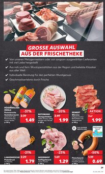 Pute im Kaufland Prospekt "KNÜLLER" mit 58 Seiten (Mannheim)