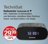Radiowecker Techniradio 50 im V-Markt Prospekt Radiowecker Techniradio 50 von TechniSat im aktuellen V-Markt Prospekt für 29,99 €