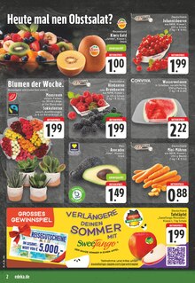 EDEKA Prospekt der Woche "Aktuelle Angebote" Seite 2, 25.08.2025 bis 30.08.2025 für Kerken Aktueller EDEKA Prospekt "Aktuelle Angebote" Seite 2 von 24 Seiten für Kerken