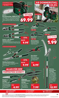 Bohrmaschine im Kaufland Prospekt "Aktuelle Angebote" mit 64 Seiten (Osnabrück)