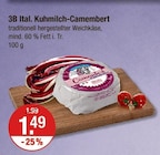 Ital. Kuhmilch-Camembert bei V-Markt im Prospekt "" für 1,49 €