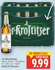 versch. Sorten von Ur-Krostitzer für 9,99 € bei E center im Angebot versch. Sorten von Ur-Krostitzer im aktuellen E center Prospekt