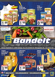 Aktueller EDEKA Prospekt "Top Angebote" Seite 1 von 8 Seiten für Hamburg
