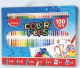 Mallette de 100 pièces de coloriage Color'peps - Maped en promo chez Super U Athis-Mons à 10,49 €