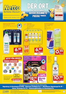 Aktueller Netto Marken-Discount Prospekt (Regensburg) Netto Marken-Discount Prospekt "DER ORT, AN DEM DU IMMER AUSGEZEICHNETE PREISE FINDEST." mit Seiten (Regensburg)