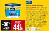 Promo Peinture murs et plafonds à 44,90 € dans le catalogue Bricorama à Châtillon