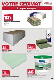 Promos Verre dans le catalogue "POUR BIEN RÉNOVER COMPTEZ SUR NOUS..." de Gedimat Verre en promo dans le catalogue Gedimat à la page 21