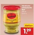 mittelscharfer Senf bei Netto Marken-Discount im Inden Prospekt für 1,29 €