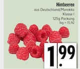 Himbeeren im EDEKA Prospekt Himbeeren von im aktuellen EDEKA Prospekt für 1,99 €