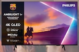 Téléviseur 55" QLED Ambilight - PHILIPS en promo chez Hyper U Nantes à 399,00 €