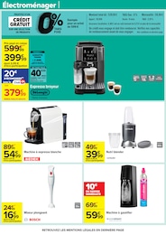 Offre Sodastream dans le catalogue Carrefour du moment à la page 76
