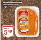 Minutensteak bei GLOBUS im Prospekt "" für 5,49 €