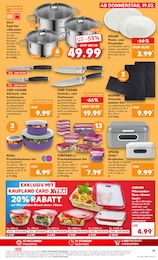 Topfset Angebot & Preis im aktuellen Kaufland Prospekt Topfset Angebot im aktuellen Kaufland Prospekt auf Seite 49