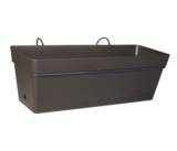Kit jardinière Cocoripot Jade 50cm + plateau clipsé + support ardoise en promo chez Point Vert Béziers à 11,99 €
