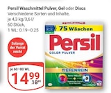 Aktuelle Persil Angebote bei GLOBUS in Erlangen Aktuelles Waschmittel Pulver Angebot bei GLOBUS in Erlangen ab 14,99 €