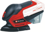 Akku-Multischleifer „TE-OS 18/150 Li-Solo“ von Einhell für 39,99 € bei toom Baumarkt im Angebot Akku-Multischleifer „TE-OS 18/150 Li-Solo“ von Einhell im aktuellen toom Baumarkt Prospekt