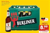 Pilsner von Berliner für 8,99 € bei Netto Marken-Discount im Angebot Pilsner von Berliner im aktuellen Netto Marken-Discount Prospekt
