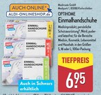 Einmalhandschuhe Angebote von OPTIHOME bei ALDI Nord Oldenburg für 6,95 €