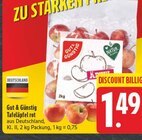Tafeläpfel rot bei E center im Ansbach Prospekt für 1,49 €