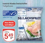 Alaska Seelachsfilet im Angebot bei GLOBUS in Siegen Alaska Seelachsfilet Angebote von Icewind bei GLOBUS Siegen für 5,49 €