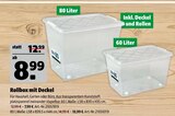 Rollbox mit Deckel im Hagebaumarkt Prospekt Rollbox mit Deckel von im aktuellen Hagebaumarkt Prospekt für 8,99 €