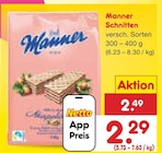 Schnitten von Manner im aktuellen Netto Marken-Discount Prospekt