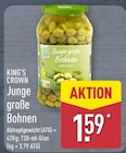 Junge große Bohnen im ALDI Nord Prospekt Junge große Bohnen von KING'S CROWN im aktuellen ALDI Nord Prospekt für 1,59 €