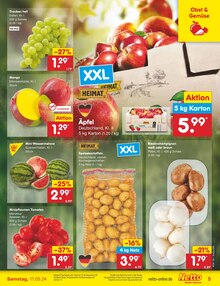 Äpfel im Netto Marken-Discount Prospekt "Aktuelle Angebote" mit 55 Seiten (Trier)
